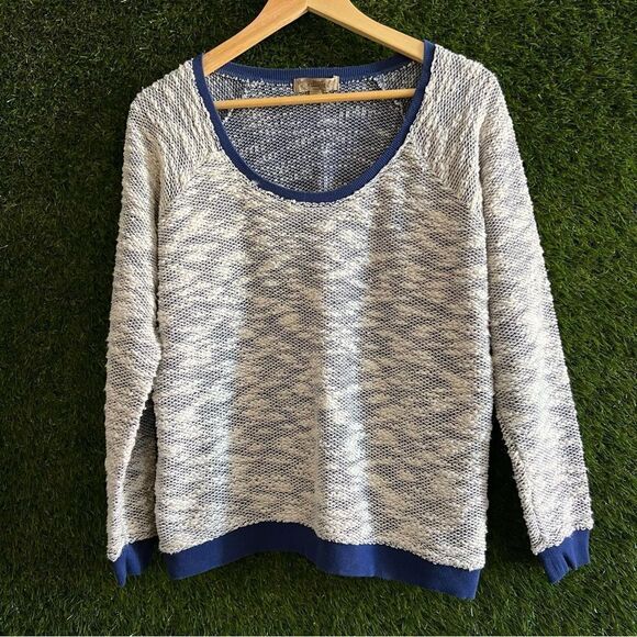 Nine West Puffy Cloud Raglan Sleeve Sweater - Picture 1 of 6